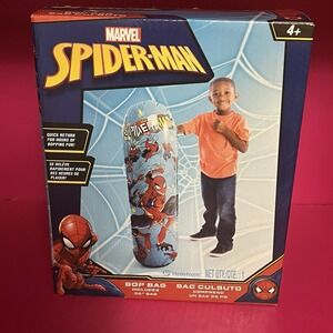 Spiderman Spider-Man Inflatable Bop Bag Boxing Kids Punching Bag 36" Marvel